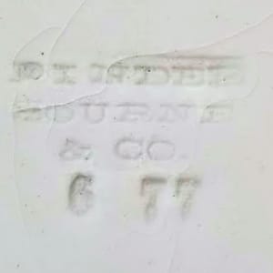 Unnamed (Seaweed, Coral, & Shells) by Pinder, Bourne & Co.  Image: Impressed Maker's mark