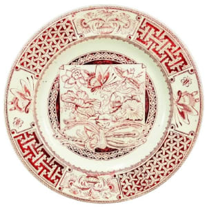 Peacock & Lilies by J. & M. P. Bell & Co.