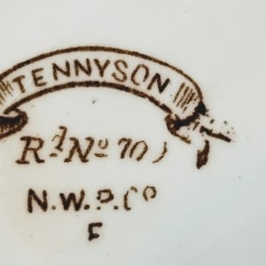 Tennyson by New Wharf Pottery Co. 
