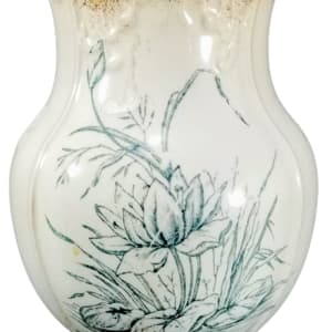 Unnamed (Waterlily & Wild Grasses) by Unknown Maker 
