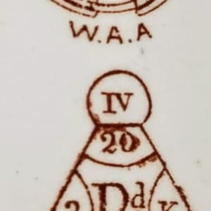 Anglais (Stratford/Shakespeare’s House) by William Alsager Adderley & Co.  Image: Printed Maker's Mark & Printed Registry Diamond