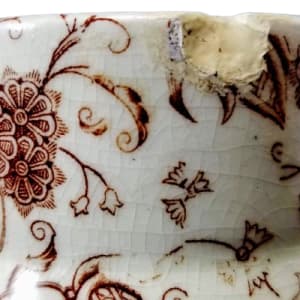 Unnamed (Floral Jumble) by Old Hall Earthenware Co. Ltd.