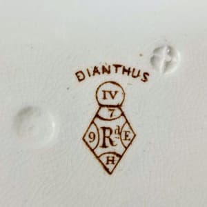 Dianthus by Old Hall Earthenware Co. Ltd. 