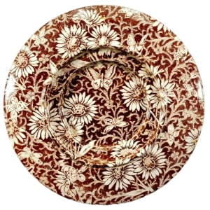 Unnamed (Daisies & Butterflies) by W. T. Copeland & Sons 