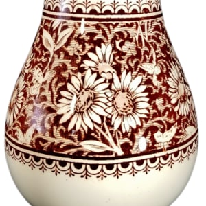 Unnamed (Daisies & Butterflies) by W. T. Copeland & Sons 