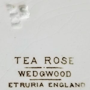 Tea Rose by Josiah Wedgwood 