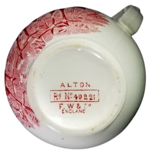 Alton by F. Winkle & Co.  Image: Underside