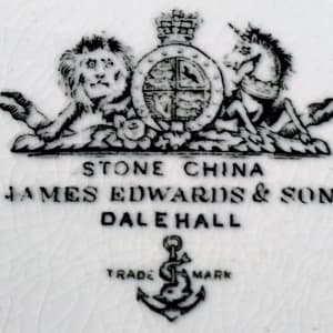 Arabesque by James Edwards & Son  Image: Printed Maker's Mark