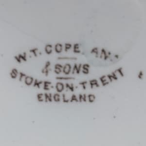 Puck Dessert Service: An Unpleasant Interruption by W. T. Copeland & Sons 