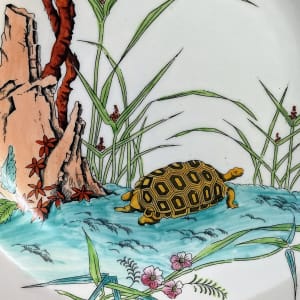 Unnamed (Golden Band: Crawling Turtle) by Worcester Royal Porcelain Co., Image 8.