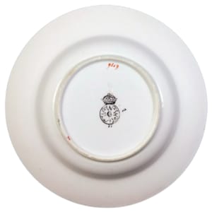 Unnamed (Golden Band: Crane) by Worcester Royal Porcelain Co. 