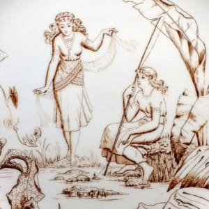 Unnamed (Whimsical Scene) by George Jones & Sons  Image: Detail