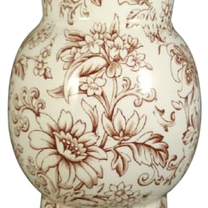 Unnamed (Exotic Flowers) by Old Hall Earthenware Co. Ltd., Image 3.