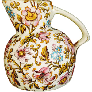 Unnamed (Exotic Flowers) by Old Hall Earthenware Co. Ltd. 
