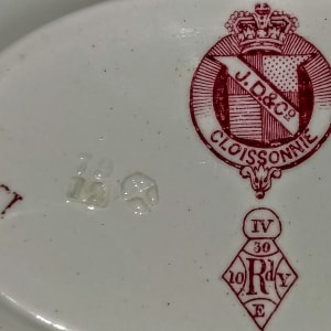 Cloissonnie by J. Dimmock & Co. (W. D. Cliff) 