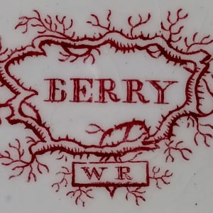 Berry by William Ridgway & Co.  Image: Printed Maker's Mark