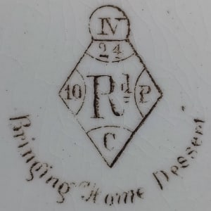 Puck Dessert Service: Bringing Home Dessert by W. T. Copeland & Sons 