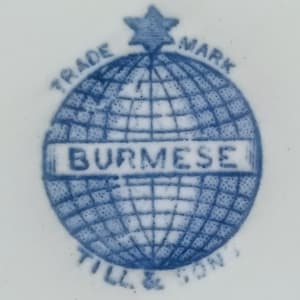 Burmese by Thomas Till & Sons  Image: Printed Maker's Mark