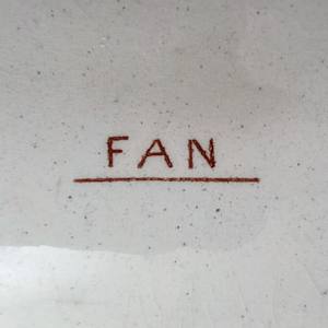 Fan by Bovey Tracey Pottery Co. 