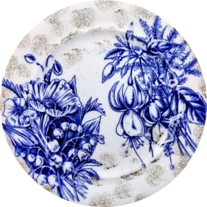 Unnamed (Fuchsia & Poppies) by F. Winkle & Co.  Image: Detail