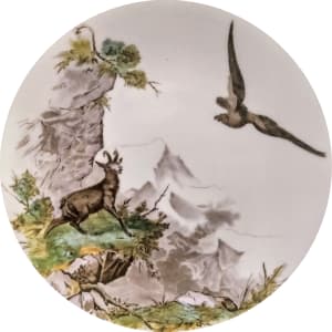 Sylvan: Wild Life in the Alps by William Brownfield & Son(s) 