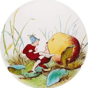 Puck Dessert Service: Bringing Home Dessert by W. T. Copeland & Sons 