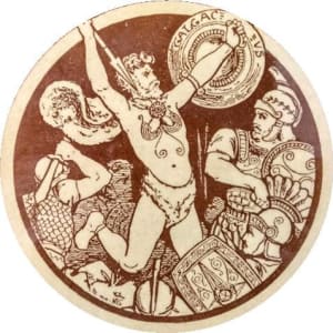 Early English History: Galgacus by Mintons China Works 