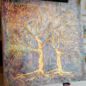 Golden Trees by Kit Hoisington 