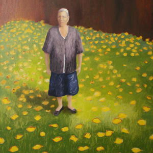 Abuelita enfloreada by Cyndi Gonzalez
