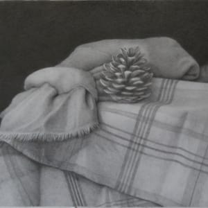 Pine Cone and Shawl by Cynthia Gonzalez