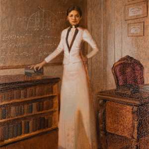 Portrait of Sofya Kovalevskaya in the Grand Manner by Piper Bangs