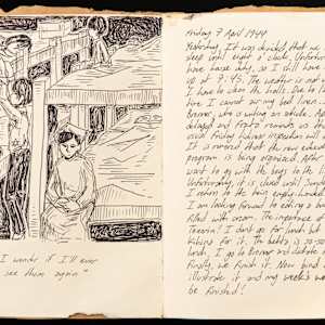 A Terezin Diary by Naomi Alcantara  Image: A Terezin Diary, Page 3.