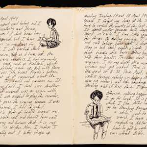 A Terezin Diary by Naomi Alcantara  Image: A Terezin Diary, Page 4.