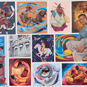 An Artist’s Modernization of American Indian Art by Katelyn Lowe