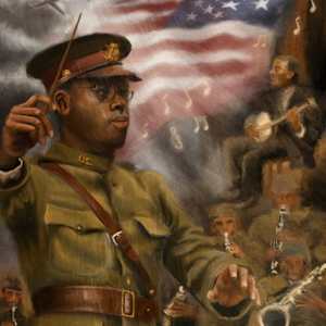 Beneath the Flag, the Music Rose by Kaixin Bian, Image 1.