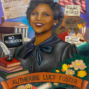 Autherine Lucy Foster by Laila Dubon, Image 1.