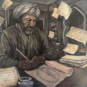 Al-Khwarizmi: The Magic of History’s Hidden Hand by Marianne Nguyen, Image 1.