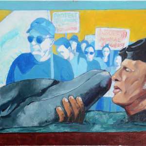 Behind a Dolphin's Smile by Finnley Scott, Image 1.