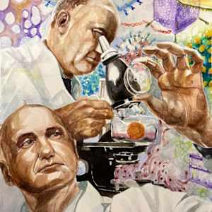 The Father of Modern Vaccines by Kaylee Zhang, Image 1.