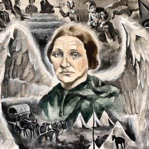 A Common Soldier's Angel by Iris Chuan