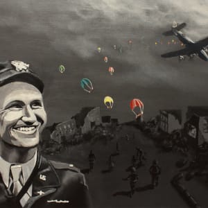 Berlin Candy Bomber by Caroline Van Allen