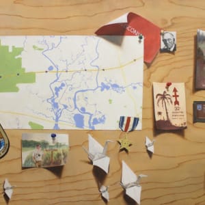 A Valentine Trompe l'oeil by Claire Fallon