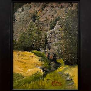 Spring  Creek Morning by Jillian Kosmala