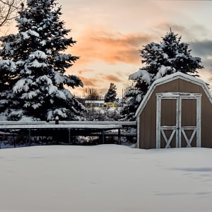 Seasons of the Shed - Winter by Rylan Bruns