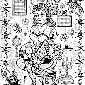 A Showgirl's Menagerie by Kiwi Hartman