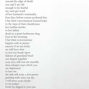 Edge of a Wheatfield with Poppies by Starr Paul