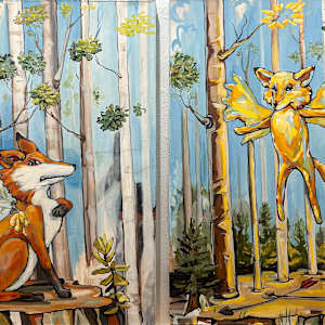 A Forest Within; The Archer and The Fox by Desy Schoenewies