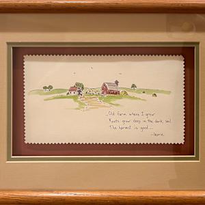 Old Farm Where I Grew by Laurie Wlliam-Hayes