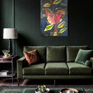 Bougainvillea Mosaic by Jeanne Connolly 