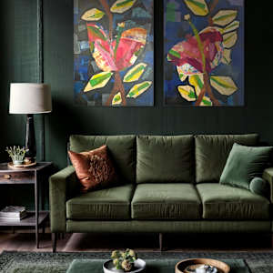 Bougainvillea Mosaic by Jeanne Connolly 